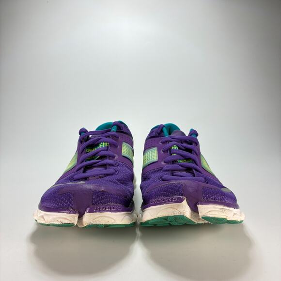 Brooks PureFlow 4 Electric Purple Peacoat Lace Up Running Shoes Women's Size 9 - Picture 2 of 11